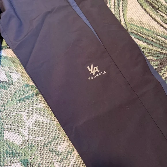 YoungLA Fight Week Tracksuit Pants Men's Blue Track Pants Large NEW - Picture 2 of 5